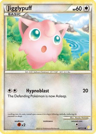 Jigglypuff - 68/106 [HeartGold SoulSilver] Reverse Holofoil