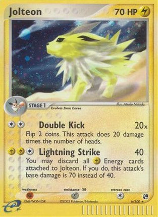 Jolteon - 6/109 [Sandstorm] Holofoil