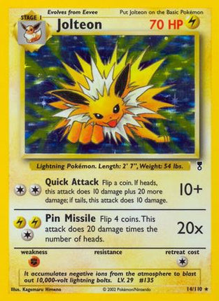 Jolteon - 14/110 [Legendary Collection] Holofoil