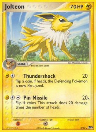 Jolteon 003/017 - POP Series 3 Holofoil