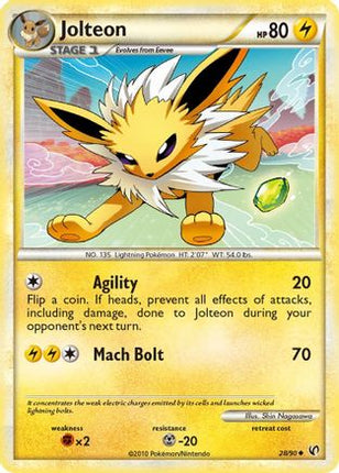 Jolteon - 28/106 [Undaunted] Reverse Holofoil