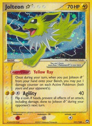 Jolteon Star - 101/null [Power Keepers] Holofoil