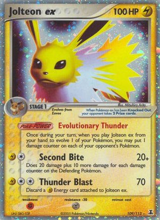 Jolteon ex - 109/null [Delta Species] Holofoil