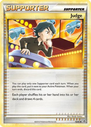 Judge - 78/106 [Unleashed] Reverse Holofoil