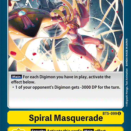 Spiral Masquerade [BT5-099] [Battle of Omni]