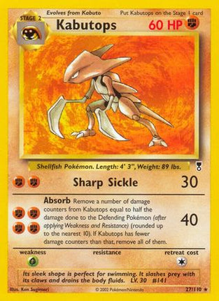 Kabutops - 27/110 [Legendary Collection]