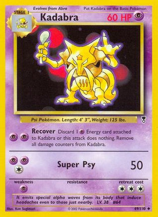 Kadabra - 49/110 [Legendary Collection] Reverse Holofoil