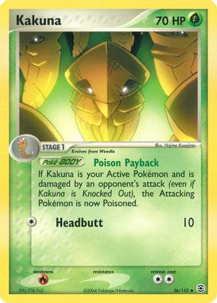 Kakuna - 36/112 [FireRed & LeafGreen] Reverse Holofoil