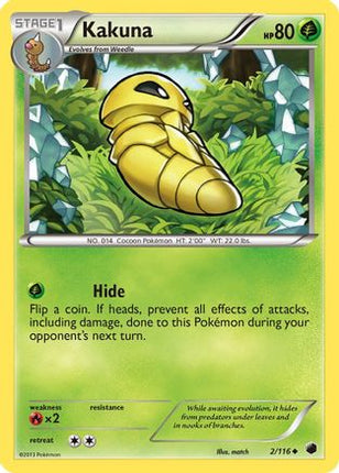 Kakuna - 2/106 [Plasma Freeze] Reverse Holofoil