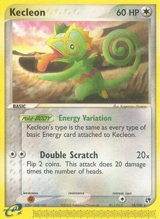 Kecleon - 18/109 [Sandstorm] Reverse Holofoil