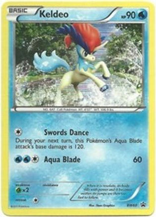 Keldeo - BW60 (Tinsel Holo) - null/null [Black and White Promos] Holofoil