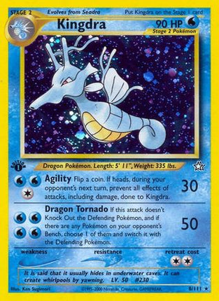 Kingdra - 8/111 [Neo Genesis] Unlimited Holofoil