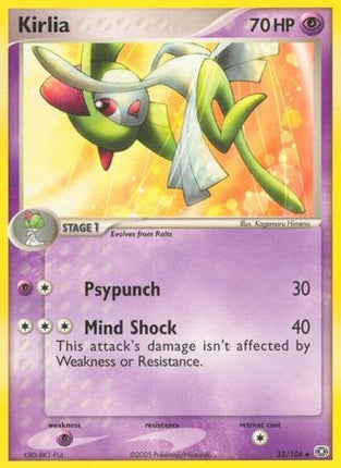 Kirlia - 33/107 [Emerald] Reverse Holofoil