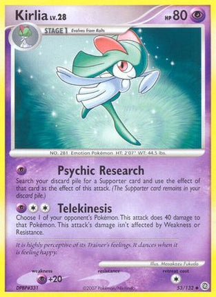 Kirlia - 53/132 [Secret Wonders] Reverse Holofoil