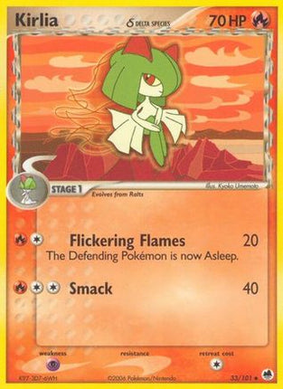 Kirlia (Delta Species) - 33/106 [Dragon Frontiers] Reverse Holofoil