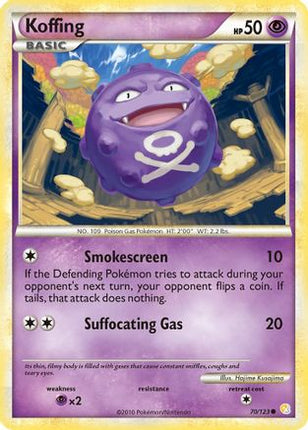 Koffing - 70/106 [HeartGold SoulSilver]