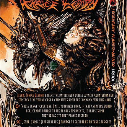 Jeska, Thrice Reborn (Full Art) [Secret Lair Drop]