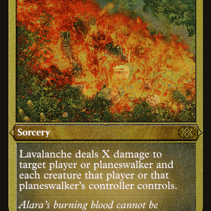 Lavalanche [Double Masters 2022] Etched Foil