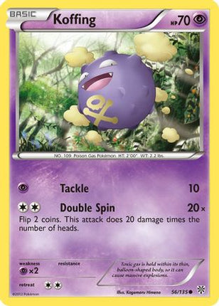 Koffing (56) - 56/108 [Plasma Storm]