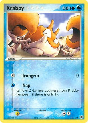 Krabby - 66/112 [FireRed & LeafGreen]