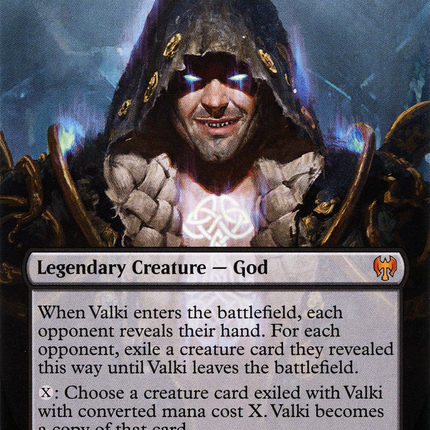 Valki, God of Lies // Tibalt, Cosmic Impostor (Borderless) [Kaldheim]