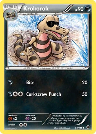 Krokorok - 69/106 [Plasma Freeze] Reverse Holofoil