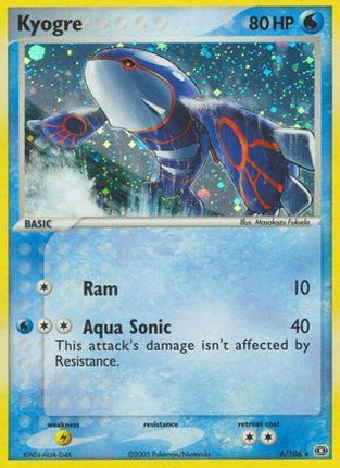 Kyogre - 006/106 [Emerald] Reverse Holofoil