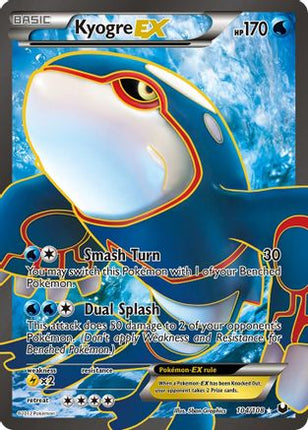 Kyogre EX (104 Full Art) - 104/99 [Dark Explorers] Holofoil