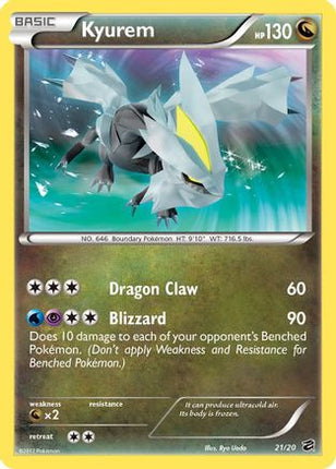Kyurem - 21/124 [Dragon Vault] Holofoil