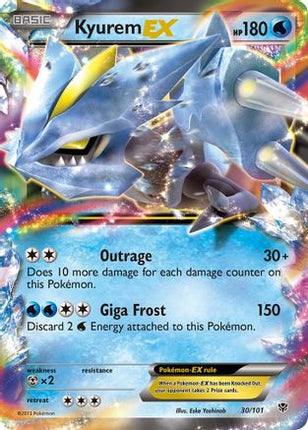 Kyurem EX - 30/106 [Plasma Blast] Holofoil