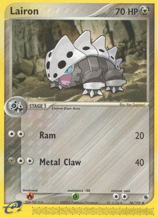 Lairon - 36/109 [Ruby and Sapphire]
