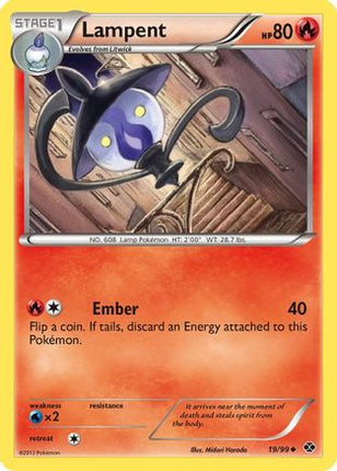 Lampent - 19/99 [Next Destinies] Reverse Holofoil