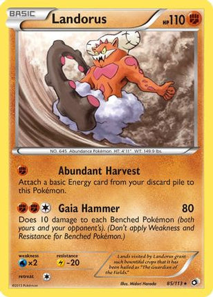 Landorus - 85/106 [Legendary Treasures] Reverse Holofoil