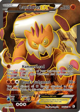 Landorus EX (144 Full Art) - 144/149 [Boundaries Crossed] Holofoil