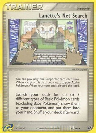 Lanette's Net Search - 87/109 [Sandstorm] Reverse Holofoil