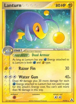 Lanturn - 19/null [Legend Maker] Reverse Holofoil