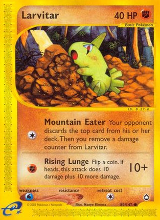 Larvitar - 89/147 [Aquapolis]