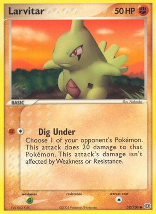 Larvitar - 52/107 [Emerald]