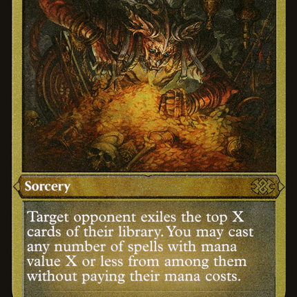 Villainous Wealth [Double Masters 2022] Etched Foil