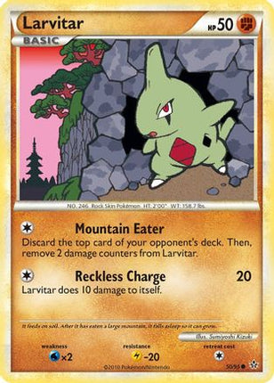 Larvitar (50) - 50/106 [Unleashed] Reverse Holofoil