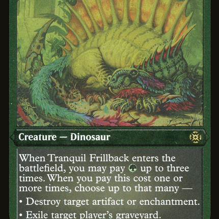 Tranquil Frillback [March of the Machine: The Aftermath] Etched Foil