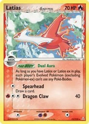 Latias - 011/110 (Delta Species) [Holon Phantoms] Reverse Holofoil