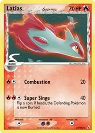 Latias (Delta Species) - 21/110 [Holon Phantoms] Reverse Holofoil