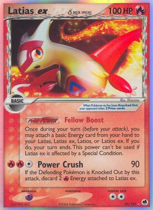 Latias ex (Delta Species) - 95/106 [Dragon Frontiers] Holofoil