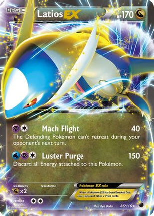Latios EX - 86/106 [Plasma Freeze] Holofoil