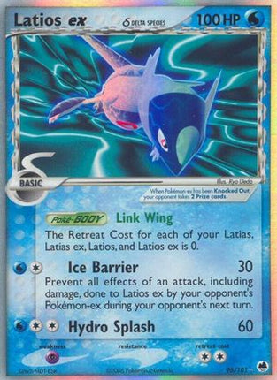 Latios ex (Delta Species) - 96/106 [Dragon Frontiers] Holofoil