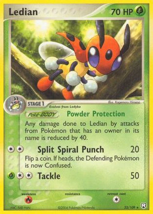 Ledian - 23/112 [Team Rocket Returns] Reverse Holofoil