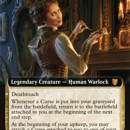 Lynde, Cheerful Tormentor (Extended Art) [Midnight Hunt Commander]
