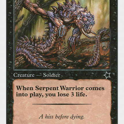 Serpent Warrior [Starter 1999]