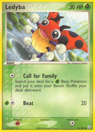 Ledyba - 64/112 [Team Rocket Returns] Reverse Holofoil
